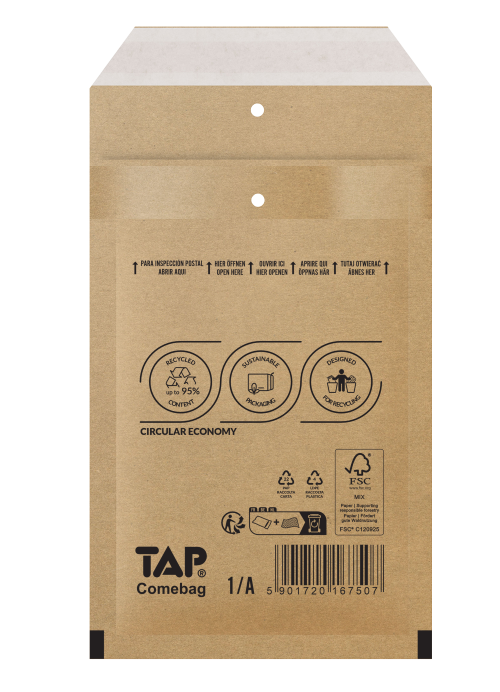Légpárnás Boríték A/11 Barna TAP eco brown (200 db/doboz)
